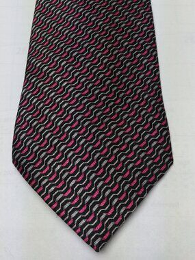 Zianetti 100% Silk Tie Italian Collection Men's Necktie Geometric Pattern FRE SH